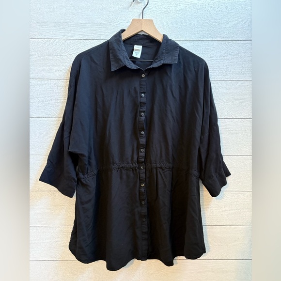 L*space Pacifica Tunic Cover-Up in Black sz XS/S - Picture 11 of 13